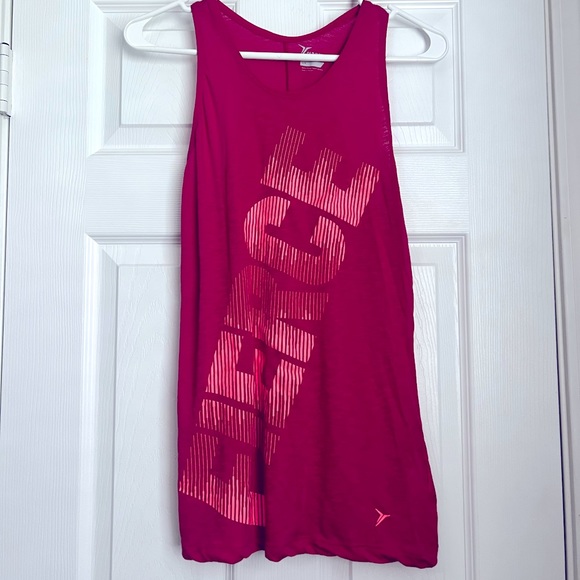 Old Navy Tops - Womens Dark pink Racerback athletic tank